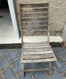 Jardinage 2 chaises de jardin en TECK +1 bain de soleil en Teck
