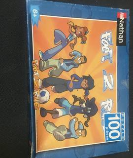 Jeux, Jouets puzzles 100 pièces FOOT 2 RUE ET G FORCE
