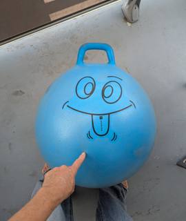 Jeux, Jouets ballon sauteur decathlon