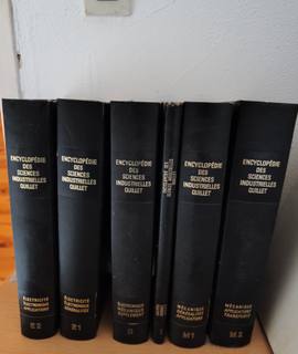 Livres-Revues encyclopedie des sciences industrielles