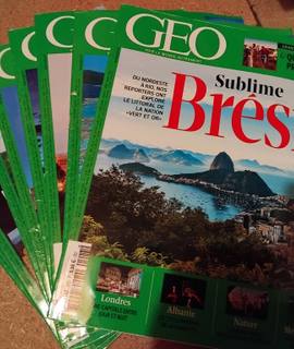 Livres-Revues des Magazines Géo
