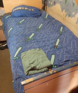 Literie lit 1 personne complet