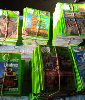 Livres-Revues collection de magazines Géo