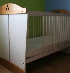 Literie lit Bébé bois massif