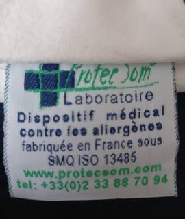 Literie housse de matelas anti acariens Protect'som