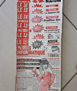 Livres-Revues lot de magazines Le Virus Informatique