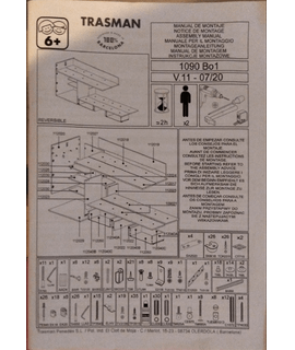 Literie lit superposé enfant avec rangement
