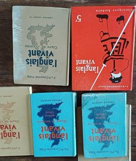 Livres-Revues série de livres d'apprentissage scolaire de l'anglais Carpentier-Fialip