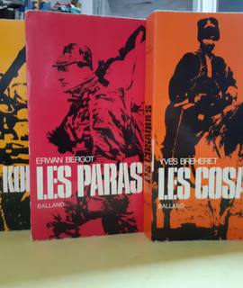 Livres-Revues 3 livres sur les troupes d'élite