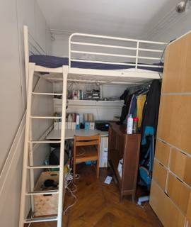 Literie lit double mezzanine + matelas