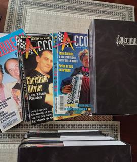 Livres-Revues collection Accordeon Magazine