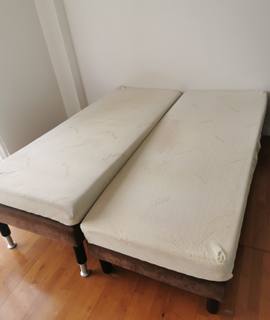 Literie uRGENT Lit 2X80 /200 MERINOS + matelas