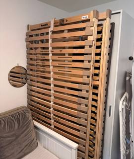 Literie cadre de lit 180x200 avec sommiers