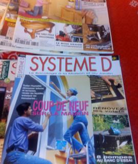 Livres-Revues 85 exemplaires de revue "système D."