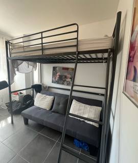 Literie lit mezzanine
