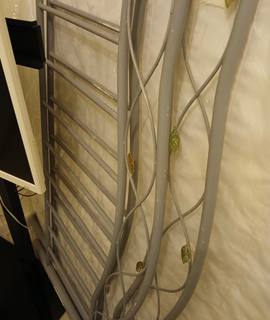 Literie lit complet en fer forgé