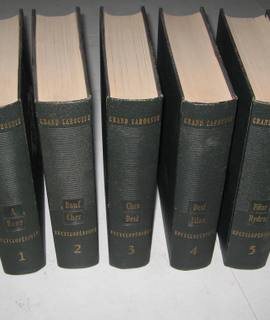Livres-Revues GRAND LAROUSSE ENCYCLOPEDIQUE en 10 volumes