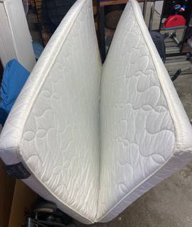 Literie matelas pliable 2 places