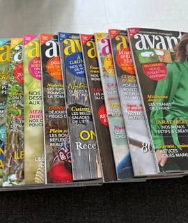 Livres-Revues lot de magazine Avantages