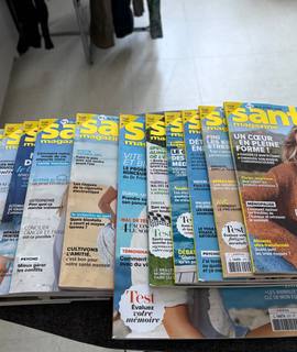 Livres-Revues lot de magazine Santé Magazine