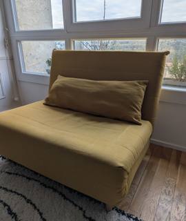 Literie petit fauteuil convertible