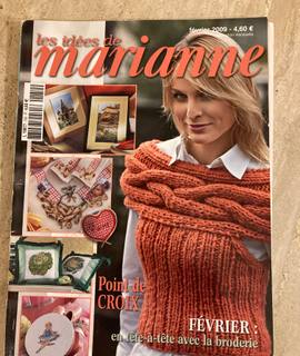 Livres-Revues revue les idées de Marianne ( point de croix)