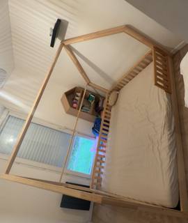 Literie lit cabane maison du monde