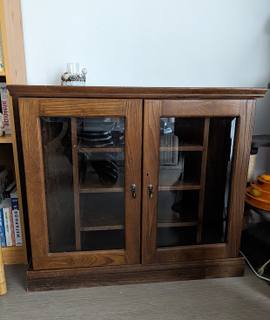 Meubles meuble hifi en bois massif