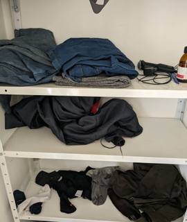 Meubles table de télévision+ matelas+ surmatelas+étagère