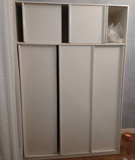Meubles armoire bois blanche + mobilier bois bon etat