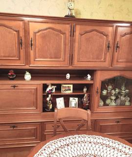 Meubles meuble living merisier