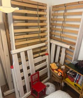 Meubles lits superposés bois blanc FLEXA