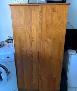 Meubles armoire bois non démontable