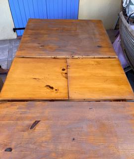 Meubles table avec allonge papillon