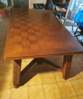 Meubles table bois massif