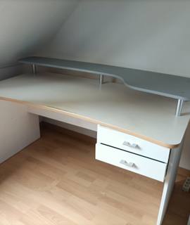 Meubles bureau avec 2 tiroirs et une tablette