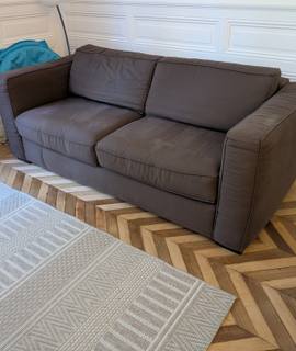 Meubles canapé-lit et lit 2 places en très bon état