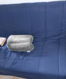 Meubles un BZ ayant servi de canapé