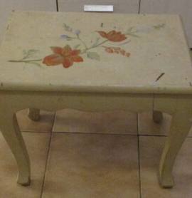 Meubles table basse en bois peinte