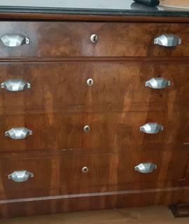 Meubles commode ancienne dessus marbre