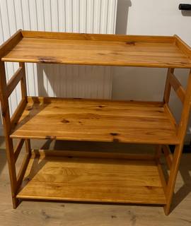 Meubles Étagère large en bois