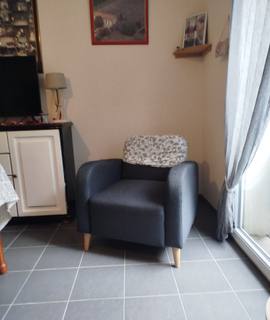 Meubles fauteuil gris