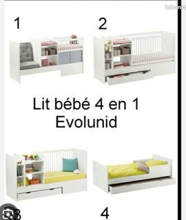 Meubles lit évolutif bébé/enfant