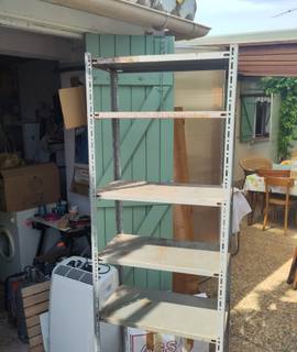 Meubles Étagère métal 6 étages