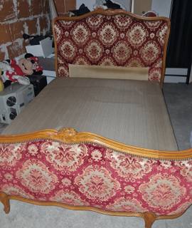 Meubles lit double style Louis XV