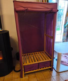 Meubles armoire penderie tissu