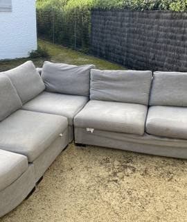 Meubles canapé d'angle convertible en lit double