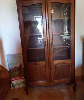 Meubles vitrine  chêne