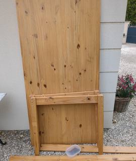 Meubles table en pin massif