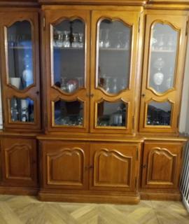 Meubles buffet / bibliothèque en bois massif